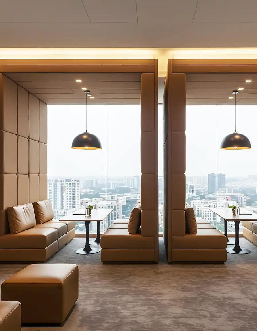 Oberoi Sector 58 Gurgaon Business Lounge Amenity